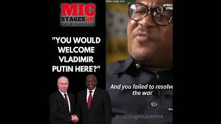 Putin's Visit To South Africa