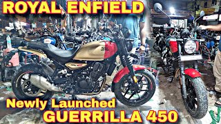 Royal Enfield GUERRILLA 450 😎 Newly Launched Bike 🔥 Full Lamination Full Modified ⭐