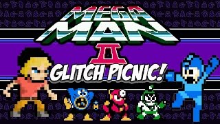 Megaman 2 Glitch Picnic! | Megaman 2 Glitches (NES) | MikeyTaylorGaming