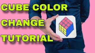 CUBE COLOR CHANGE MAGIC Trick TUTORIAL