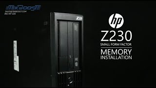 HP Z230 SFF Memory Installation