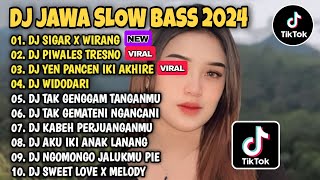 DJ JAWA TERBARU 2024 FULL ALBUM - DJ MELEK O SAYANG || PIWALES TRESNO || YEN PANCEN IKI AKHIRE SLOW