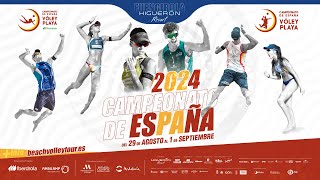 💪🏽🥇Final femenina y masculina del Campeonato de España de Vóley Playa 2024 #CNVP2024