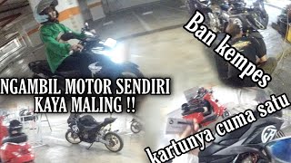 PARAH MALING MOTOR DI PARKIRAN !! || MOTOVLOG KOCAK MOTVLOG INDONESIA