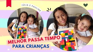 BRINCANDO DE QUEBRA CABEÇA | O melhor passa tempo infantil