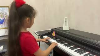 «SOFT MOZART RECITAL May 2022: Daria (7) plays "Bear" Rebikov