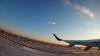 LOT Polish Airlines sunny take-off Embraer E190 Warsaw - Amsterdam GREAT SOUND!