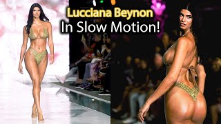 Unbelievable 4k Slow-Mo Swimwear Catwalk Of Lucciana Beynon!!