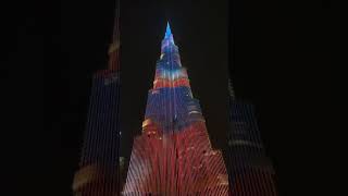 #BurjKhalifa LED Show