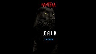 WALK  PANTERA  TRAD AL ESPAÑOL POR JMR