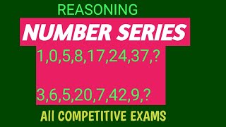 Reasoning Number Series/Number Series reasoning tricks