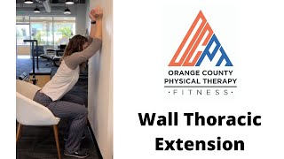 Wall Thoracic Extension