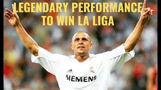 Roberto Carlos vs Athletic Club 2002/2003 --LA LIGA--