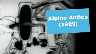 Oswald the Lucky Rabbit in: Alpine Antics (1929)