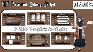 PPT Sidang Skripsi Gratis Siap Pakai I Free Template Part 39