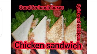 HOT  both Mix Vegetables & Chicken Sandwiches