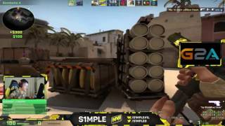 FPL| s1mple amazing 4k with pistol