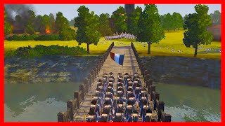 France Napoleon Army vs Austria Army battle in the swamp | Total War Napoleon | Total war