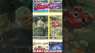 NEW Rarities in Scarlet and Violet TCG #shorts