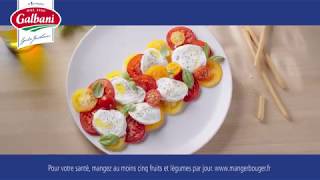 PUBLICITE Mozzarella - Recette Salade Caprese | GALBANI