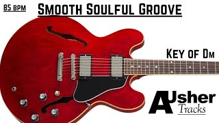 Smooth Soulful Groove Guitar Backing Track Jam in D minor