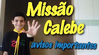 MISSÃO CALEBE:NOVIDADES!!!LIVES, PALESTRA E MUITO MAIS.{JEAN FELIPE}