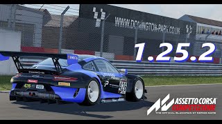 Assetto Corsa Competizione / Hotlap With Porsche 991.2 GT3 / Donington Park / 1.25.2 / v1.8.19