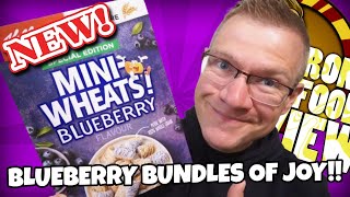 NEW!! MINI WHEATS BLUEBERRY!! SPECIAL EDITION!! TASTE AND REVIEW!!!