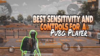 Best SENSITIVITY and CONTROLS for a pubg player ❤️⚡