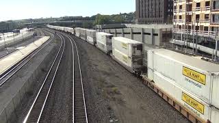 BNSF #8191 Leads EB Intermodal. Kansas City, MO 10/19/24