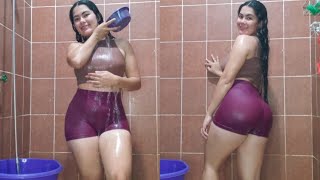 JASMIN ARAGON una Salvadoreña que le gusta bañarse a guacaladas ☺️