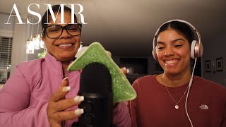 Mom tries ASMR again!!