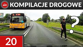 Wykroczenia, kolizje i niebezpieczne sytuacje na drogach - Kompilacje Drogowe #20