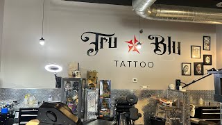 Getting Inked at Tru Blue Tattoo