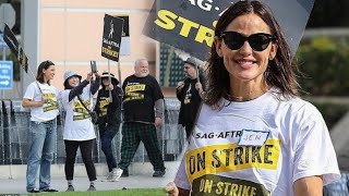 Jennifer Garner delivers fiery speech on SAG-AFTRA strike in Los Angeles