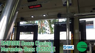 SMC Transit | Tower Transit Mercedes-Benz OC500LE [Gemilang - Batch 2] - SMB100E Doors Closing