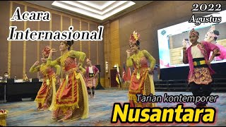 Acara ASEAN Internasional. Tari Nusantara Keren banget 👍👍👍