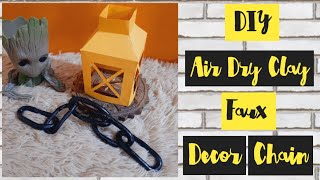 DIY Air Dry Clay Faux Chain - 258