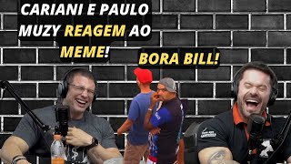 BORA BILL! BALESTRIN, CARIANI E MUZY CAIRAM NA RISADA AO DESCOBRIR NOVO MEME   IRONBERG PODCAST