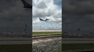 STUNNING! Atlas Air 747-4F take-off MIA to SCL