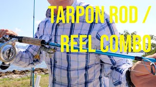 What Tarpon Rod and reels Combo TFO Tactical Inshore for Miami Tarpon Fishing | Fly and Fish Tv