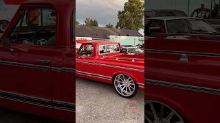 Nasty Red LT Swapped C10 Shortbed comin thru on Budniks 🔥🔥