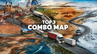 Топ-3 сборки карт 🌍 для Euro Truck Simulator 2: полный обзор и установка 🚛 Combo map pack ets2