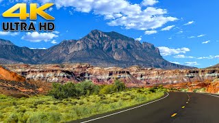 2 Hours of Utah Mountain Driving to Capitol Reef National Park 4K