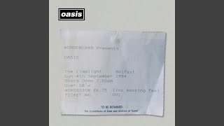 Supersonic (Live at The Limelight, Belfast - 4th September '94)