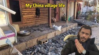 Village life routine | My life in china village | village life with-7Temperature in China rural area