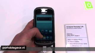 Samsung Galaxy Xcover 2 hands-on @ MWC 2013