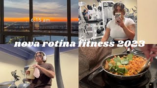 nova rotina fitness 2023 *lidando com ansiedade* | Jornada Glow Up