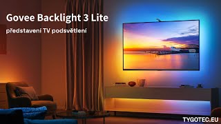 H6099 - Govee TV Backlight 3 Lite TV SMART LED podsvícení pro úhlopříčky 55-65 a 75-85 - Představení