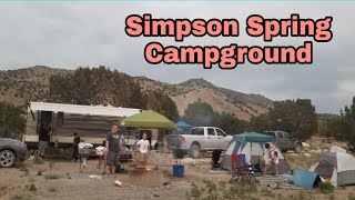 Camping at Simpson Spring Campground in Utah Part 1/Muntik naku Himatayin